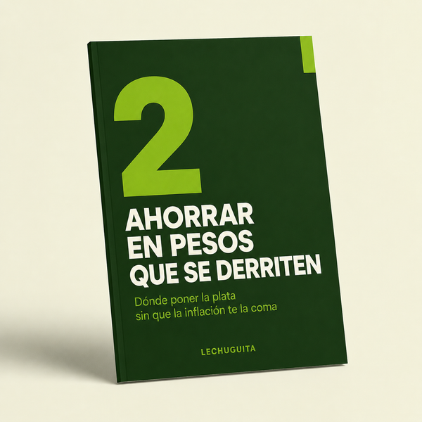 Ahorrar en pesos que se derriten